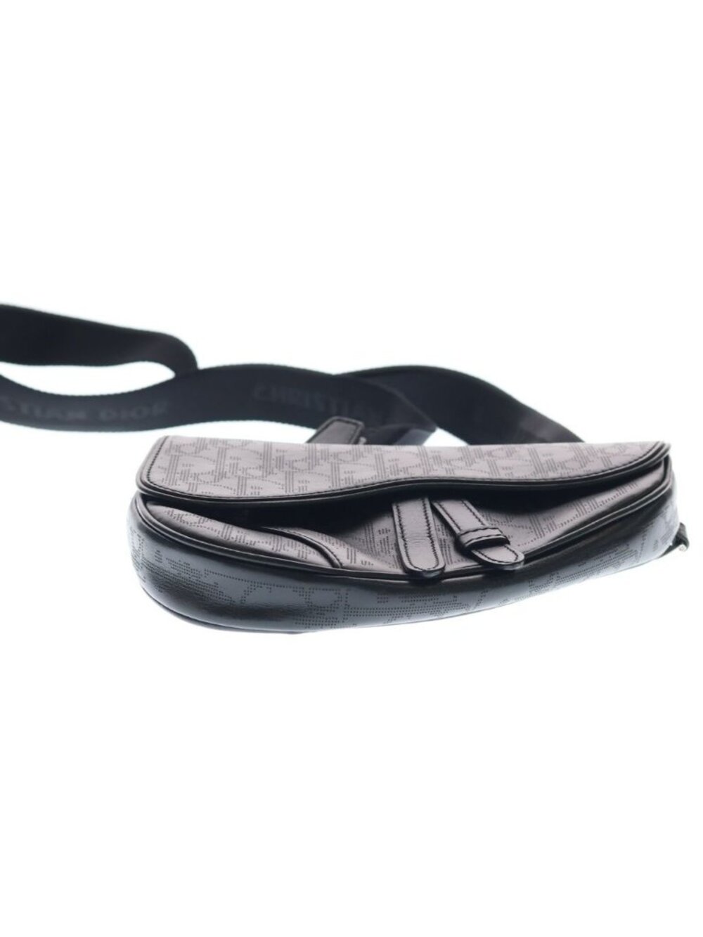Dior Oblique Saddle Belt Bag Black - Picture 4 of 6